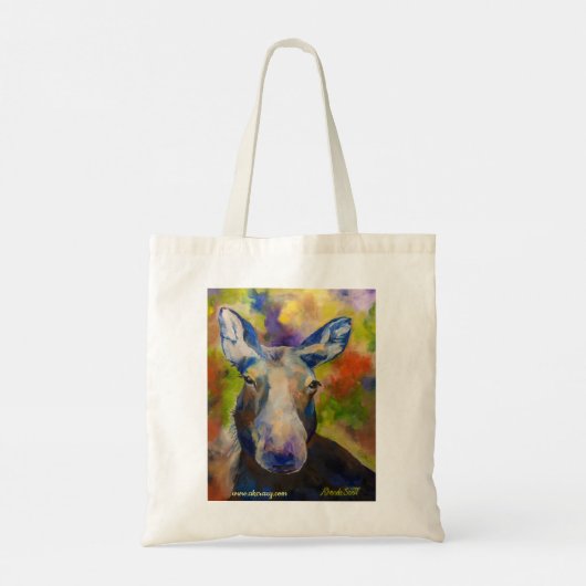 Moosey Milkshake en de heer Moosey Moose Tote Bag (Achterkant)