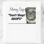 "Moosey zegt" Stickers (Tas)