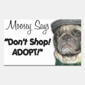 "Moosey zegt" Stickers (Voorkant)