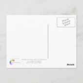 Mooshika, het muisstandbeeld briefkaart (Achterkant)