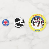 Moosicians Birthday Party Confetti (Achterkanten)