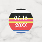 Moosicians Birthday Party Confetti (Kleine voorkant)