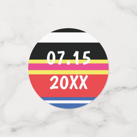 Moosicians Birthday Party Confetti (Kleine voorkant)