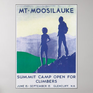 Moosilauke Vintage Travel Poster