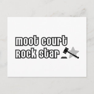 Moot Court Rock Star Briefkaart