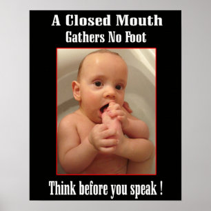 Moot in Mouth Funny Poster