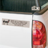 Moove On Bumpersticker (Op Truck)
