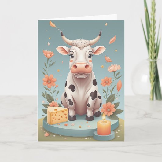 Mooving into Another Year Kaart (Voorkant)