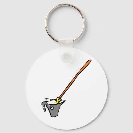 Mop Bucket Sleutelhanger (Voorkant)