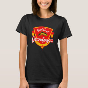 Mop Coole Grootpapa Visser Visserij Spreuken Visse T-shirt