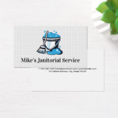 Mop en emmer met zeepwater | Badkamer Tegels Visitekaartje (Bureau)