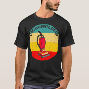 Mop en vacuüm in één vacuüm vacuümbuis t-shirt