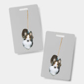 Mop Hond Badge (Voor- en achterkant)