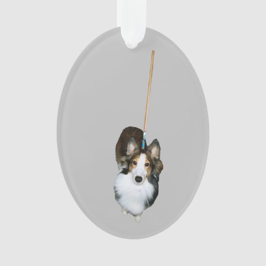 Mop Hond Ornament (voorkant)