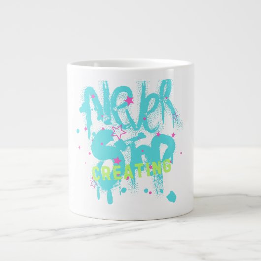 mop maken grote koffiekop (Voorkant)