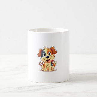 Mop met grappige en schattige hond - Uitstekend ca Koffiemok