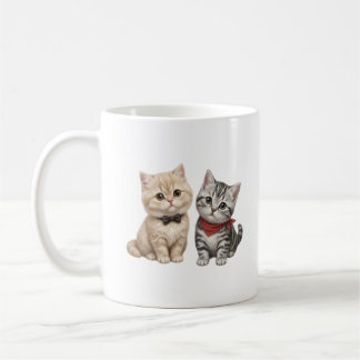 Mop met kattenliefhebber koffiemok