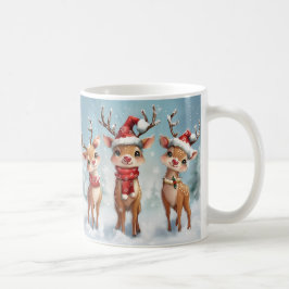 Mop met Kerstmiskaarten – Gezellige Kerstmoker Koffiemok
