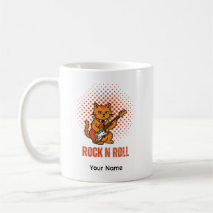 Mop met knuffelsteenkat koffiemok