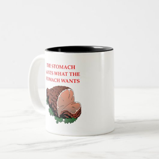 Mop! Tweekleurige Koffiemok (Voorkant links)