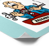 Mop van het onderzoeksproject poster (Hoek)