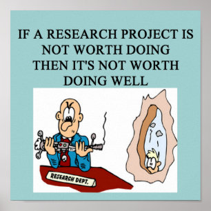 Mop van onderzoeksproject poster