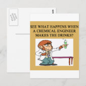 mop voor chemisch brouwen briefkaart (Voorkant / Achterkant)