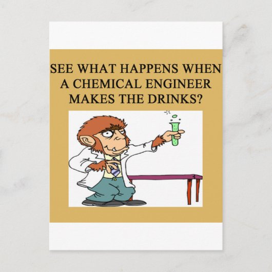 mop voor chemisch brouwen briefkaart (Voorkant)