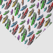 Mopar 1969 Plymouth Road Runner Classic Muscle Car Tissuepapier (Detail)