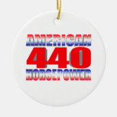 Mopar 440 Dodge Keramisch Ornament (Voorkant)