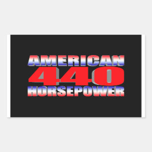Mopar 440 Dodge Rechthoekige Sticker