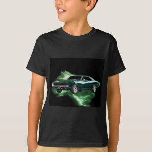 Mopar: '68 Dodge-lader met groen bliksem T-shirt