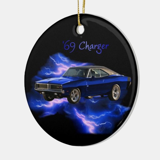 Mopar:  "69 Dodge-lader Keramisch Ornament (Links)