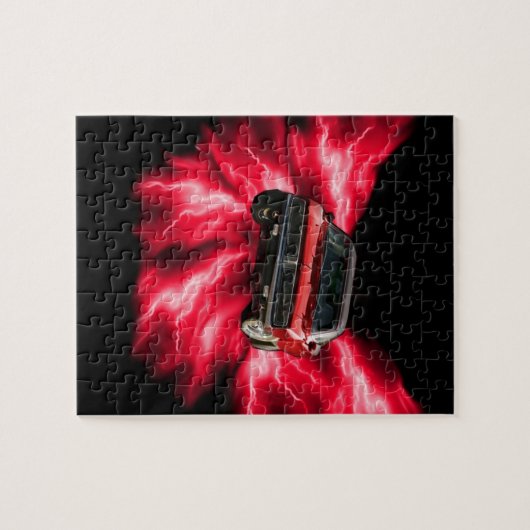 Mopar: '69 Lader op rode bliksem Legpuzzel (Horizontaal)