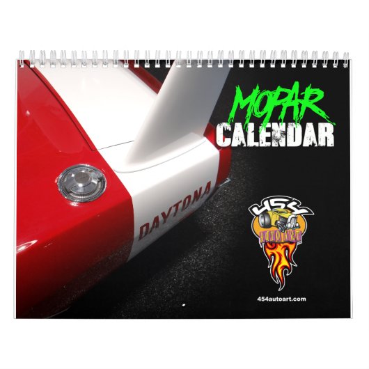 Mopar Car Calendar Kalender (Hoes)