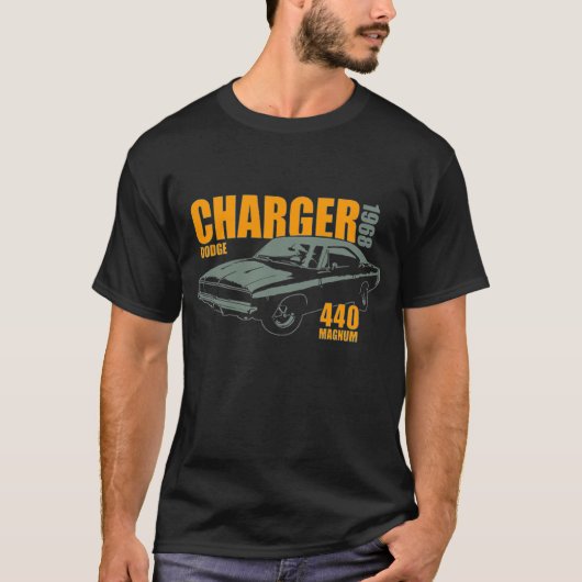 Mopar — Dodge-lader T-shirt (Voorkant)