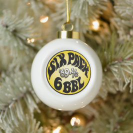 Mopar - Dodge Plymouth 6 Pack Keramische Bal Ornament