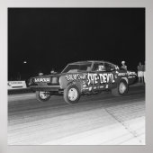  mopar Drag - Cuda - she-Devil Poster (Voorkant)