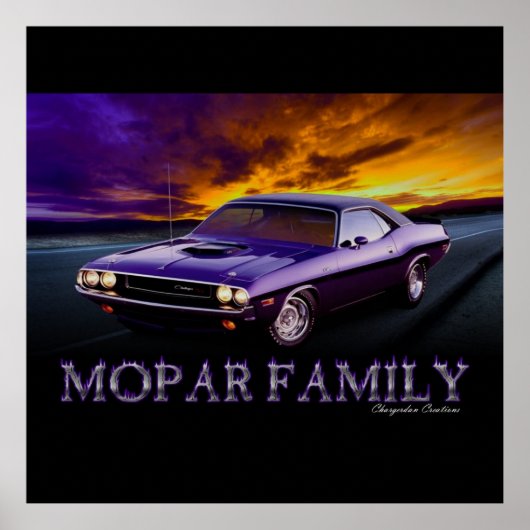 MOPAR-GEZIN GROOT POSTER (Voorkant)