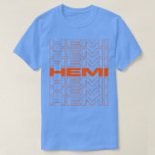 Mopar Hemi Herhaal Mopar sinaasappel TShirt (Design voorkant)
