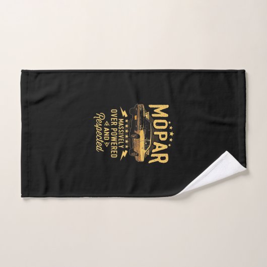 Mopar- met veel overmacht en respect handdoek (Handdoek)