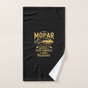 Mopar- met veel overmacht en respect handdoek
