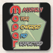 Mopar Muscle Car Drank Coaster Bier Onderzetter (Voorkant)