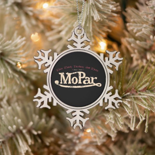 Mopar - Musclecar Keramische Bal Kerst Ornament (Boom)