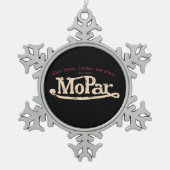 Mopar - Musclecar Keramische Bal Kerst Ornament (Voorkant)