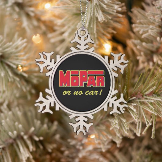 Mopar - Musclecar Keramische Bal Kerst Ornament (Boom)
