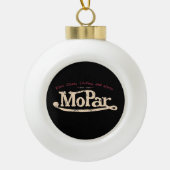 Mopar - Musclecar Keramische Bal Kerst Ornament (Voorkant)