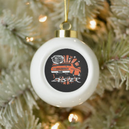 Mopar - Musclecar Keramische Bal Kerst Ornament