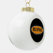 Mopar - Musclecar Keramische Bal Kerst Ornament (Links)
