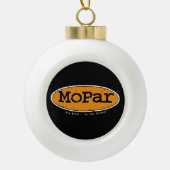 Mopar - Musclecar Keramische Bal Kerst Ornament (Voorkant)